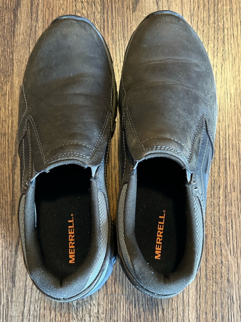 Merrell Men's Brown Slip-On Casual Loafers